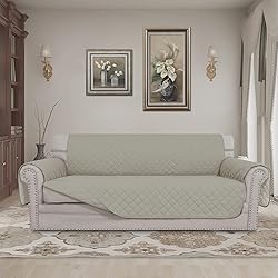 Easy-Going Reversible Oversized Couch Cover for 3