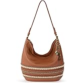 The Sak Sequoia Hobo Bag - Premium Large Leather Women's Handbag for Everyday & Travel - Durable Purse With Zipper Pocket