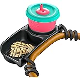 Swanoo Universal Stroller Snack Tray | Compatible With Nuna Mockingbird Bugaboo Uppababy | Stroller Bumper Bar Tray Attachmen