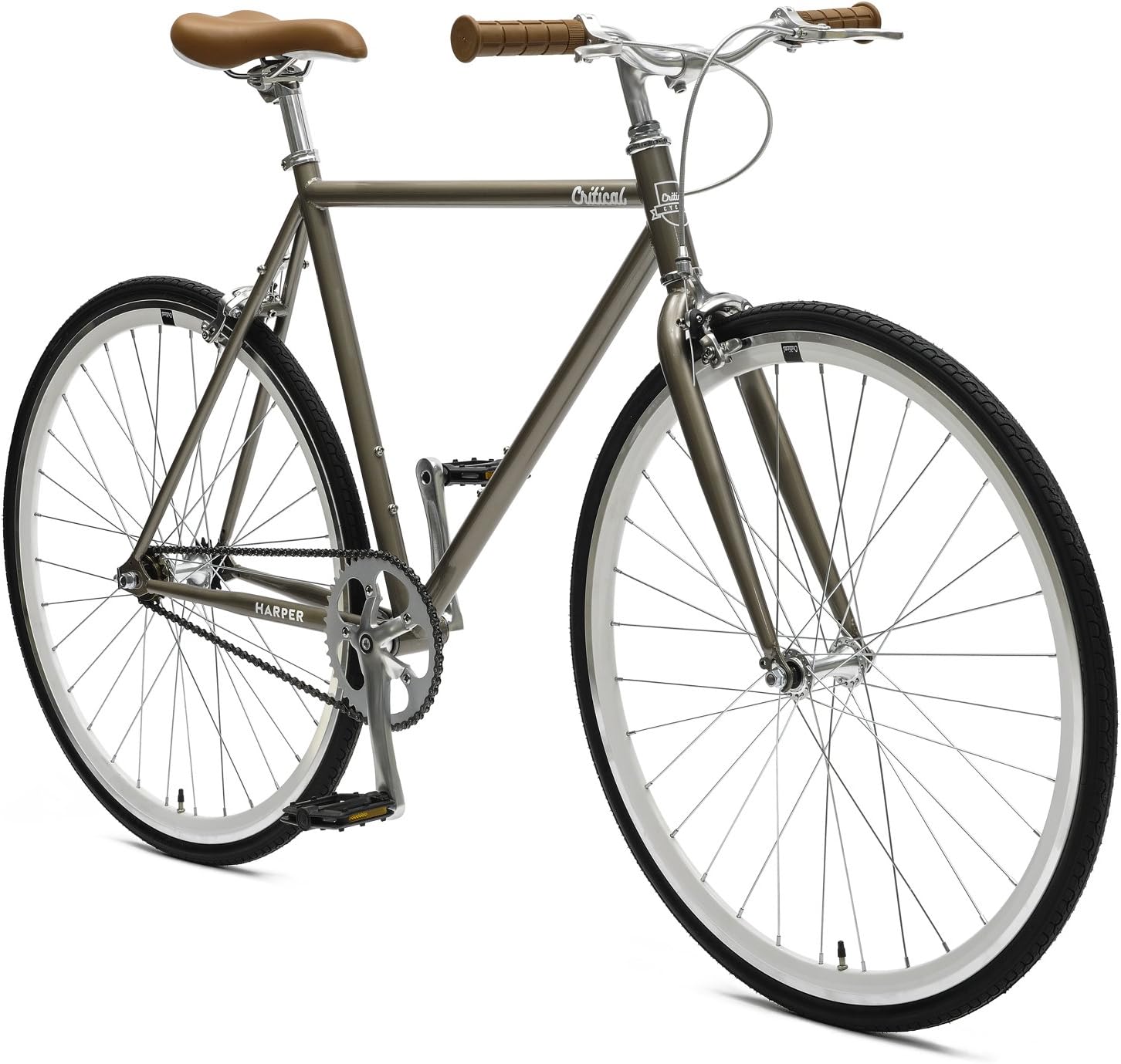 Critical Cycles Harper Single-Speed Fixed Gear Urban Commuter Bike