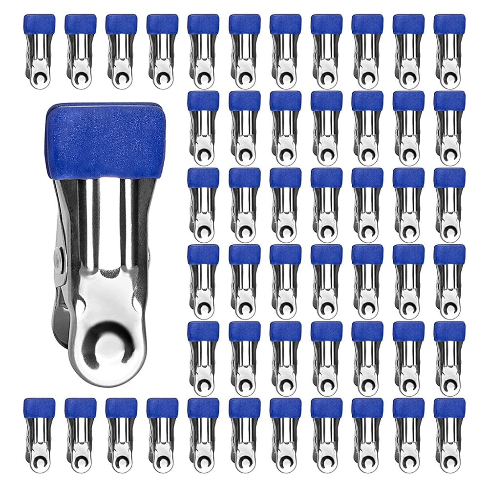 Hopbucan Multifunctional Pool Cover Clamps Stainless Steel Clamps for Above Ground Swimming Pool, for Secure Pool Cover