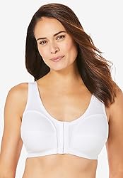 Comfort Choice Women's Plus Size 3-Pack Front-Close