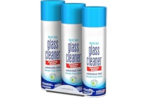 Gardenpick Glass Cleaner – 3-Pack 19fl oz Glass Cleaner SprayStreak-Free Cleaning and Shine – Ammonia-Free Glass Cleaner