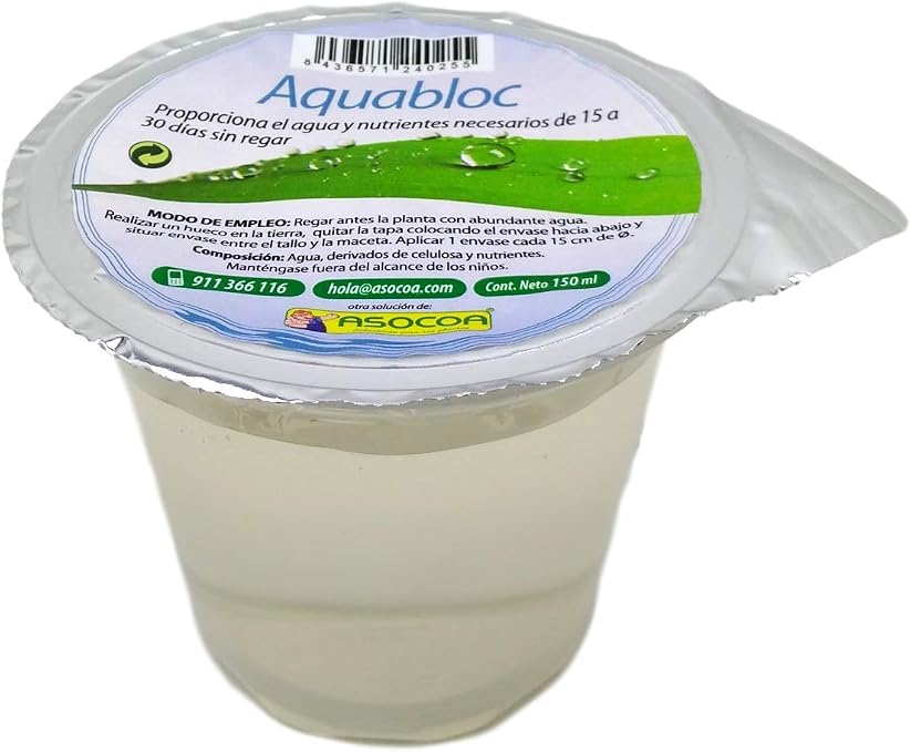 Gel de Agua - Aquabloc 150 gr: Amazon.es: Jardín