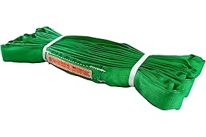 KENNEDY WIRE ROPE & SLING COMPANY Power Lift PL2x12' Green Polyester Round Sling (5,300 lb. Vertical Capacity)| Various Sizes in Listing | Kennedy Wire Rope & Sling Co. | Proudly Manufactured in The USA