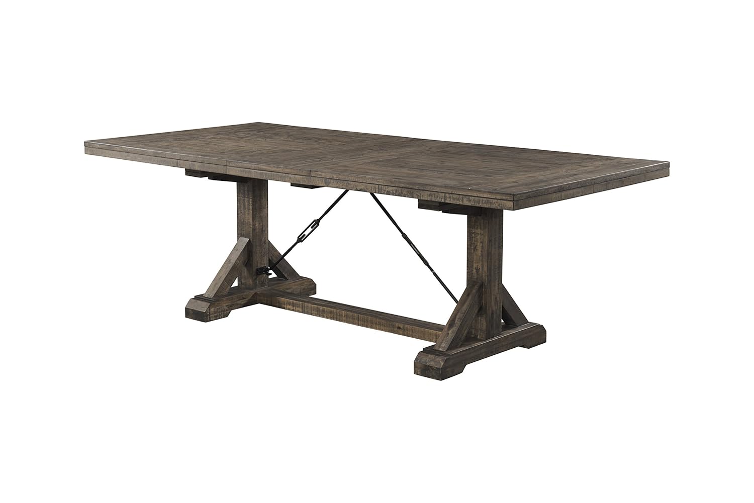 Best trestle dining table with leaf
