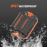 moofit CS8 Cycling Cadence Speed Sensor Bluetooth ANT+ IP67 Orange view 8