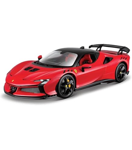 Amazon.com: Ferrari Laferrari F70 Red 1/24 by Bburago 26001 : Arts