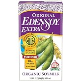 Original EdenSoy Extra, 32 fl oz, Eden Organic Soymilk, Non-GMO, Vitamin Fortified, Vegan