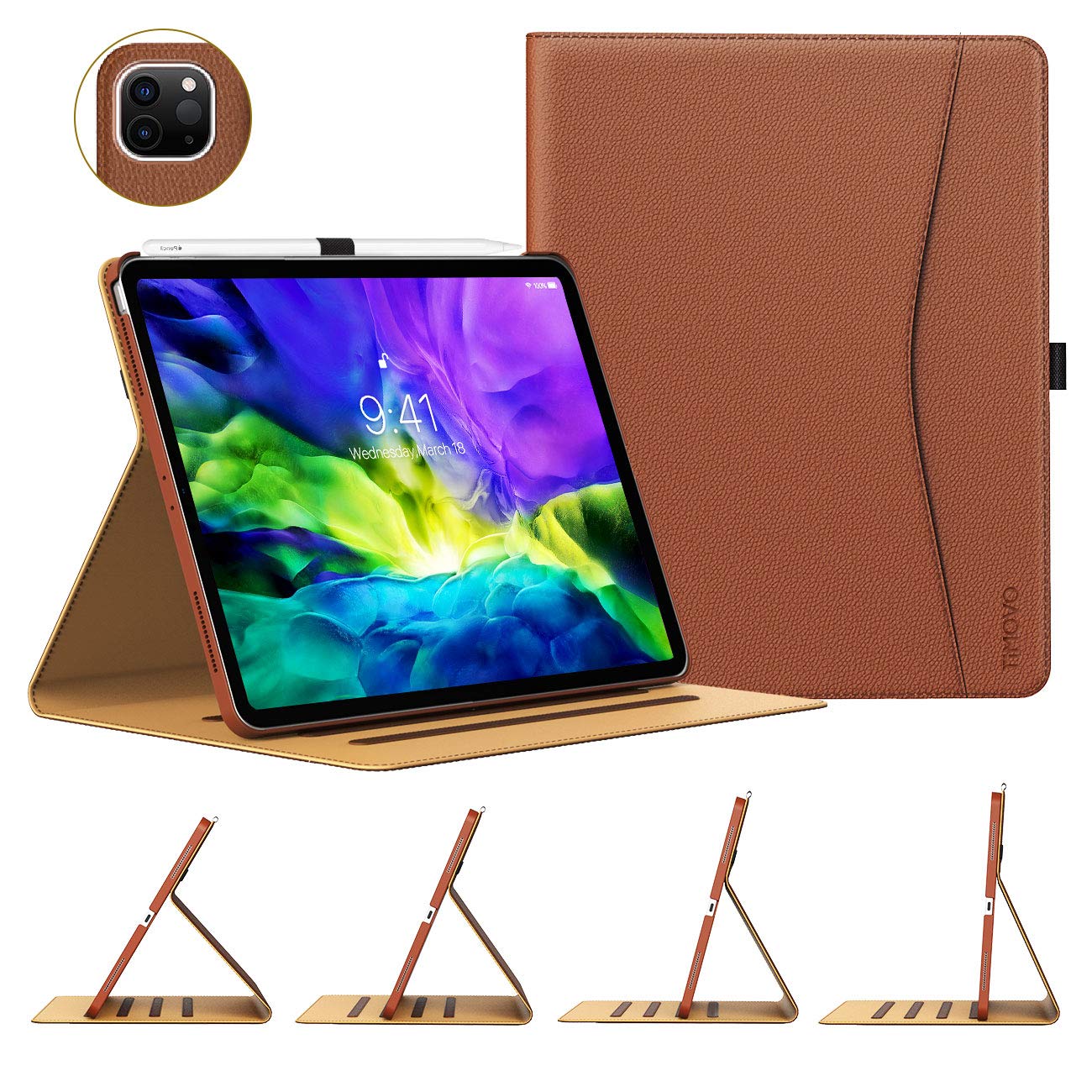 TiMOVO Case for iPad Pro 11 inch 2020, Multiple Viewing Amazon.in