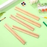 Healifty 10pcs Wooden Letter Tile Racks Stands for DIY Crafts & Early Education view 4