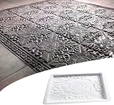 Wedhapy Square Garden Paving Mould Concrete Stepping Stone Path Maker 40cm view 7