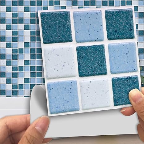 Amazon Takarafune キチンシール 壁紙 モザイクタイルシール キッチン 洗面所 トイレタイルシール 壁紙シール ウォールステッカー 防水pvc 防汚 清潔 Diy 工具 ガーデン