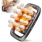 EDISTEC 20-Head Massage Gun, 3 Modes and 30 Speed Levels | 20-head wide coverage, quiet 35 dB operation, Type-C charging, and up to 6 hours of cordless use for full-body relaxation.