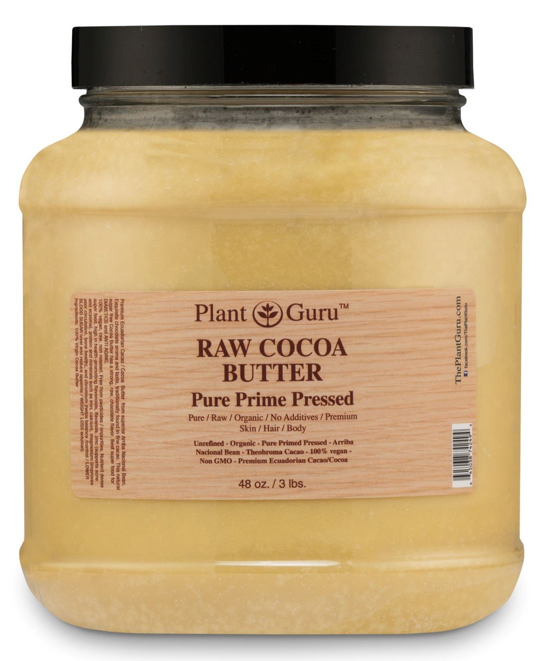 pure raw cocoa butter