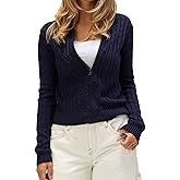 Women Zip Up Hoodie Y2k Vintage Long Sleeve Knitted Sweater 90s Knitwear Coat Jacket Streetwear