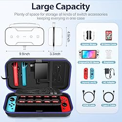 Switch Carrying Case Compatible with Nintendo