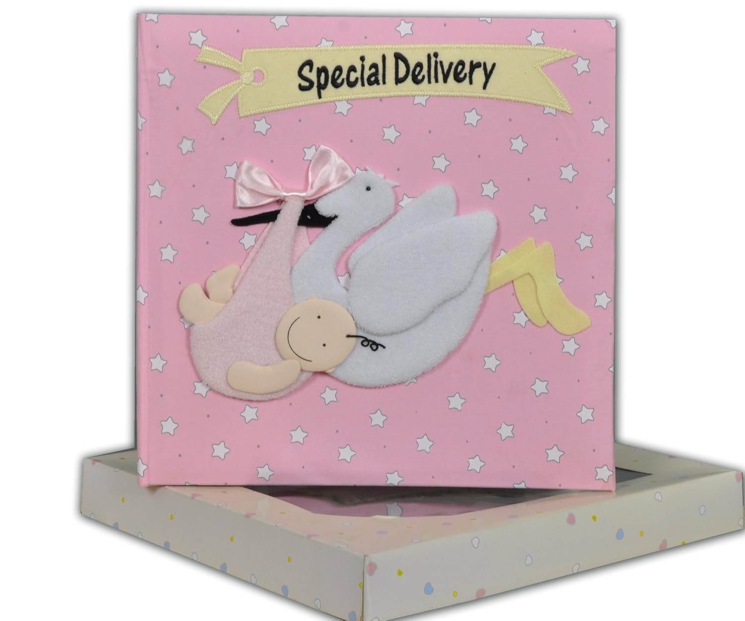Baby Girl Record Book & Keepsake Box Special Delivery Amazon.co.uk Baby