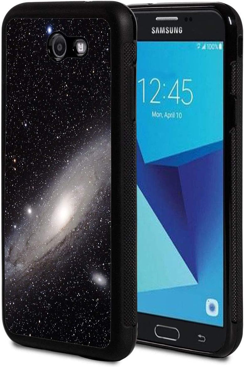 Galaxy A5 (2016) Case,Vobber Slim Anti-Scratch Architecture TPU Shockproof Protective Case Cover for Samsung Galaxy A5 2016,Galaxy Stars Space Dark