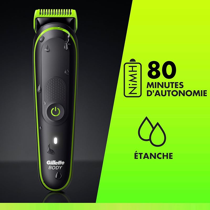 Labs Body Plus Intimate Tondeuse Homme i3, 3 Accessoires, Noire — photo 5 sur 7