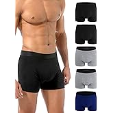 Varmax Incontinence Underwear for Men, Cotton Reusable Washable Leakproof Boxer Briefs, Heavy Flow Bladder Leak Men's Incontinence Underwear