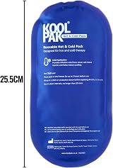Koolpak Luxury Hot & Cold Reusable Pack Oval 12.5 x 25.5 cm view 5