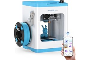 TINA2S 3D Printer for Kids and Beginners, WEEDO Mini 3D Printer with Fully Assembled and Auto Leveling, WiFi & App Control, Open Source Firmware, Filament Detection​​ Sensor Work with PLA/PLA+/TPU