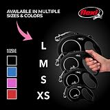 Flexi New Classic Retractable Dog Leash Tape 26 ft Large Black view 6