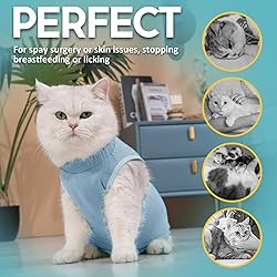 Avont Cat Recovery Suit - Kitten Onesie for Cats