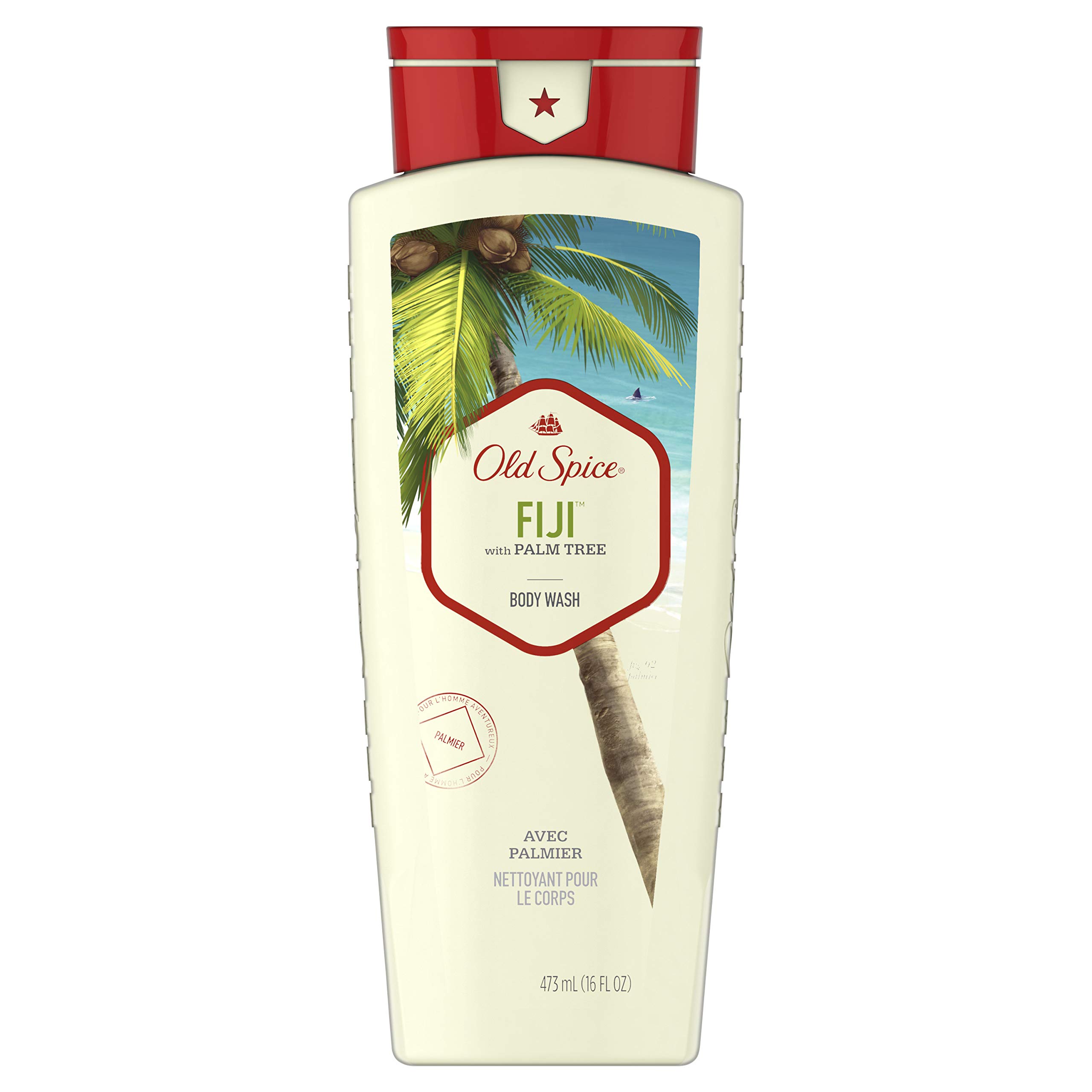 Old Spice Fresh Collection Body Wash, Fiji, 16 oz