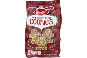 Stauffer's Holiday Cookies: Holiday Shortbread, Iced Gingerbread, White Fudge or Variety 3-Pack 12 oz. Bags (Iced Gingerbread, 3 Bags)