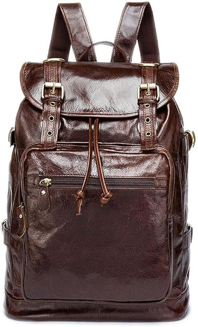 leather rucksacks amazon
