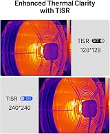 TOPDON TC004 Mini Thermal Camera 240x240 IR 15H Battery -20C to 450C Leak HVAC view 2