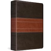 ESV Study Bible, Large Print (TruTone, Forest/Tan, Trail Design)