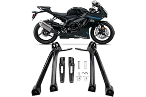 TCMI Motorcycles Black Rear Passenger Foot Peg Bracket For Suzuki Gsxr600 Gsxr750 2006 2007