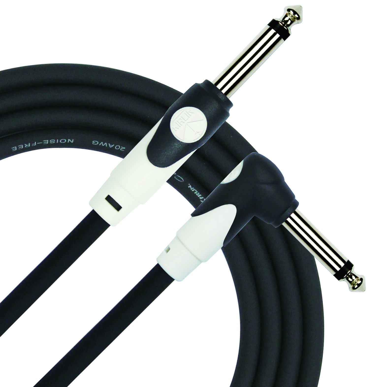 Instrument Cable 10ft Plug Guitar Amp Speaker Cord Straight to Right