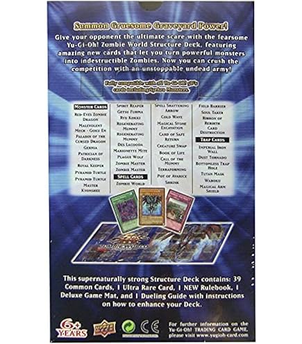 yugioh master duel best zombie deck Amazon.com: Yu-Gi-Oh! - Zombie Master (SDZW-EN016) - Structure Deck Zombie  World - 1st Edition