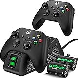 Controller Charger Station for Xbox Series X|S/Xbox One/X/S/Elite/Core, Dual Xbox 1 Charging Dock Station for Xbox One Contro