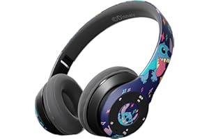 iJoy Disney Lilo & Stitch Lick Bluetooth Over-Ear Headphones, Wireless Foldable Headset with Built-in Microphone for Adults and Kids, Comfortable Auriculares: Electronics