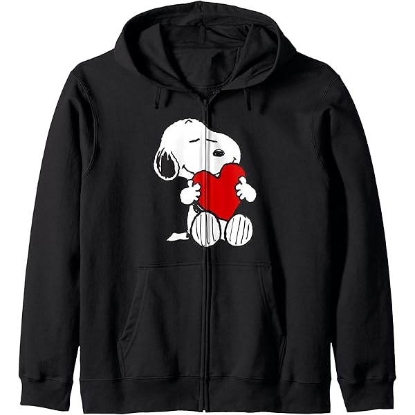 Amazon.com: Peanuts - Snoopy Joe Cool Zip Hoodie : Clothing, Shoes