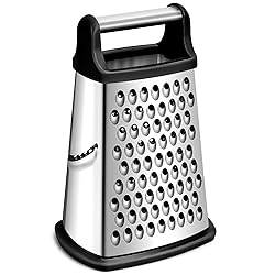 Rainspire Professional Box Grater, Cheese Grater
