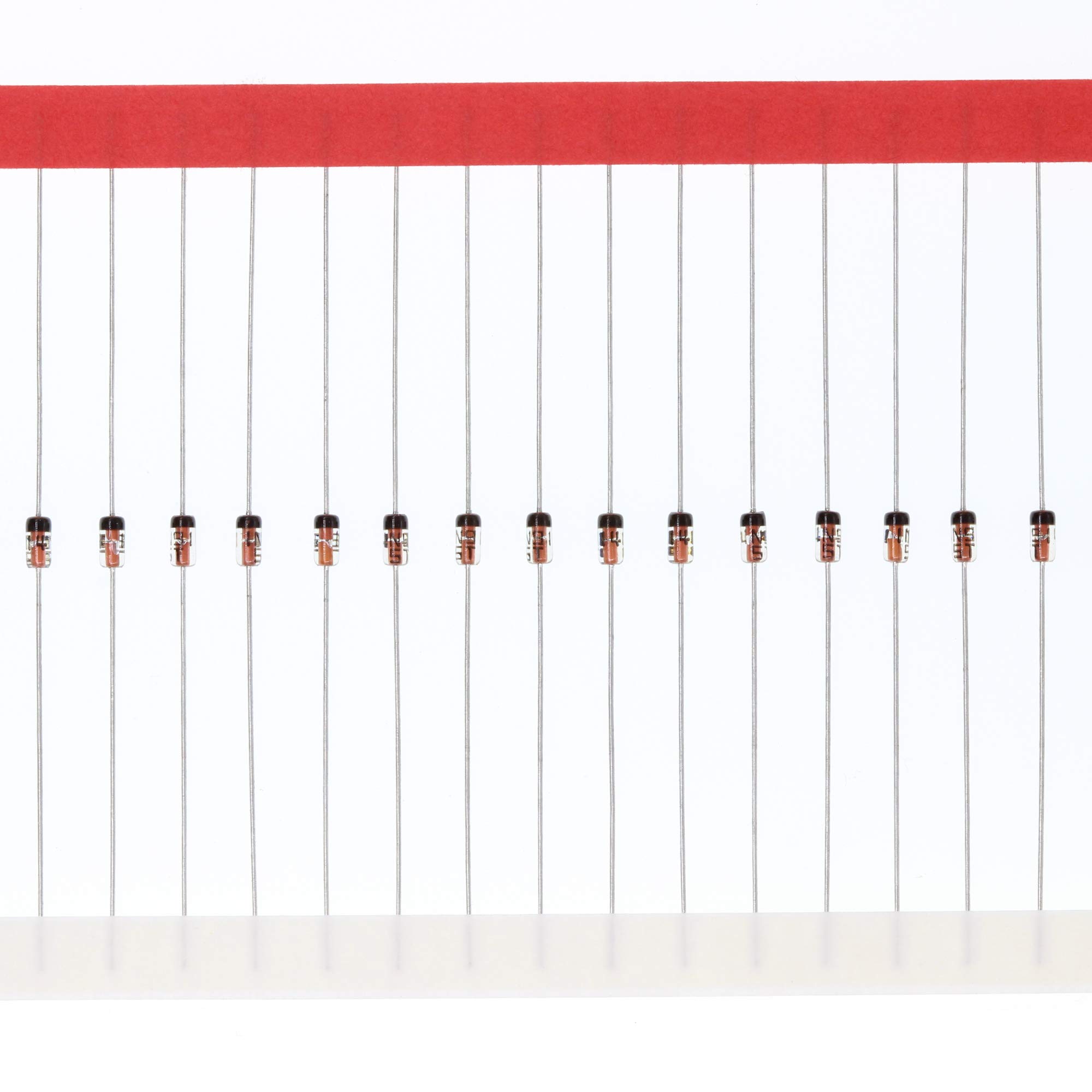 HUABAN 100PCS 1N914 Small Signal Fast Switching Diodes High-Speed Axial 200mA 100V DO-35 (DO-204AH) 914 200 mA 100 Volt