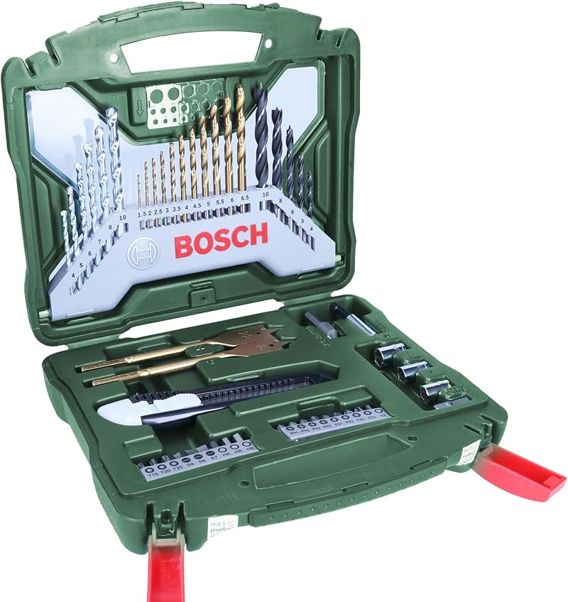 Bosch 50-Piece X-Line Titanium Drill and Screwdriver Bit Set
