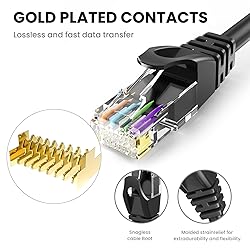 Ultra Clarity Cables Cat 6 Ethernet Cable 6 FT
