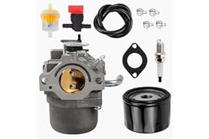 TOOBOP Troy Bilt TB30 Carburetor TB30R TB30-B Riding Mower 344CC 590399 796077 Craftsman R110 10.5HP 13AC26JD066 CMXGRAM1130035 13AC26JD093 13AC26JD058 21A707 21R707 21R777 21A907 21A977