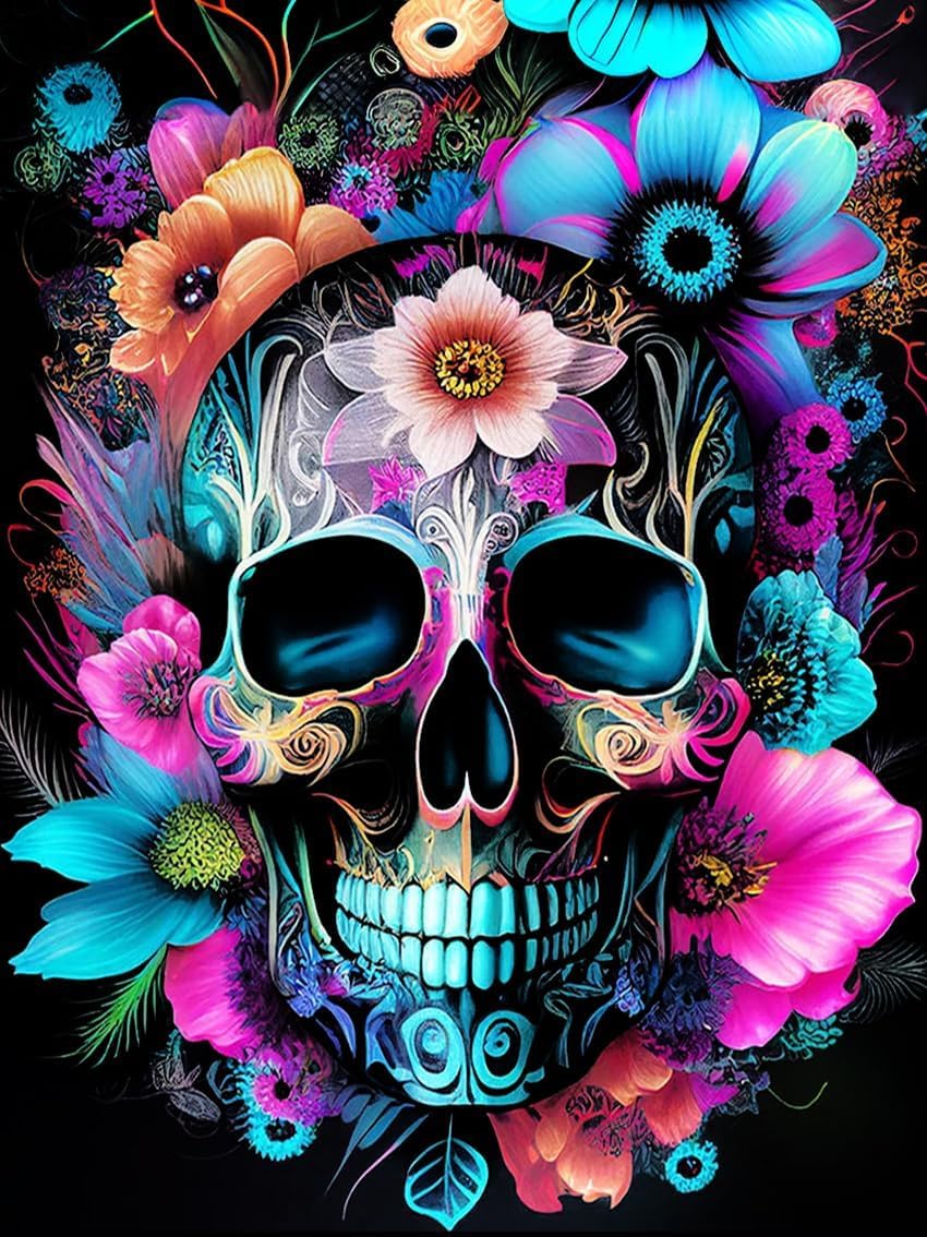 cdsnxore Diamond Painting Kits, 5D DIY Diamond Painting Kits for Adults, Full Drill Round Diamond Painting, Diamond Art Craft for Home Wall Decor 12x16inch Wonderland (183)