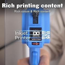 ZHONGMIN Handheld Inkjet Printer with 42ml