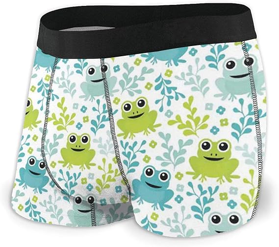 Amazon Co Jp F Z工房 ボクサーパンツ メンズ 下着 愛らしい子供カエルの森 ボクサー パンツ ボクサーブリーフ ブリーフ 服 ファッション小物