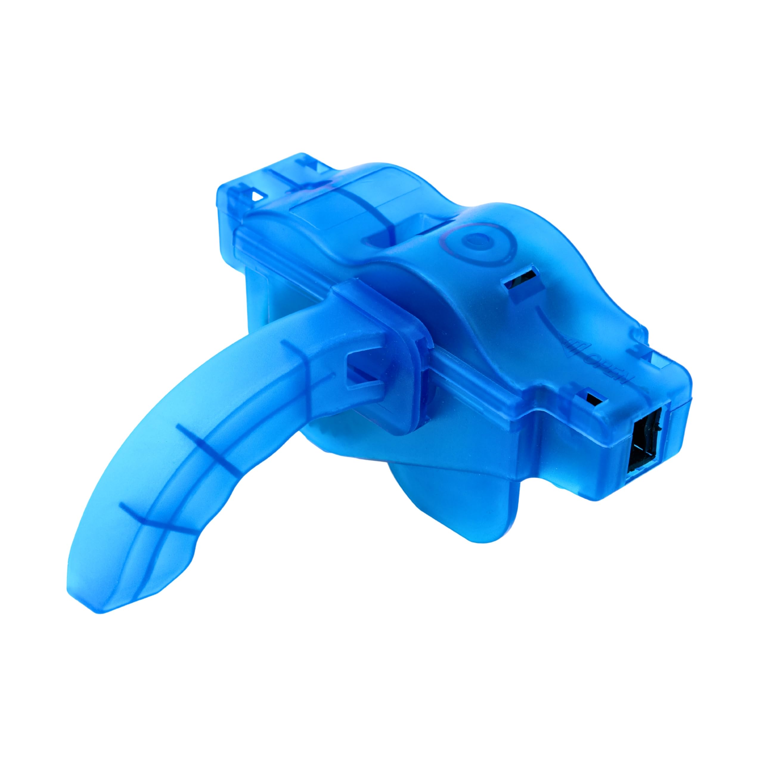Bike Chain Cleaning Tools, with handle, nylon bristles, only for bicycle chains, bike cleaning brush, bicycle chain cleaning kit, usable for mountain bike, road bike, city bike, folding bike, blue