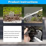 HexinYigjly 4 Pcs Aluminum Gutter Guards 3.5in Downpipe Leaf Guard 2-4in view 4
